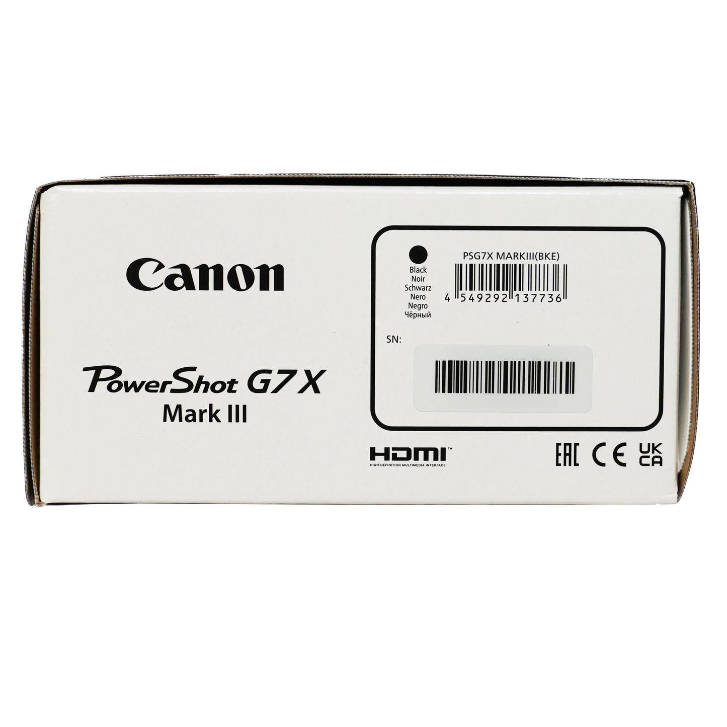 Canon PowerShot G7X Mark III Kompaktkamera schwarz