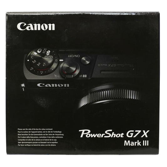 Canon PowerShot G7X Mark III Kompaktkamera schwarz
